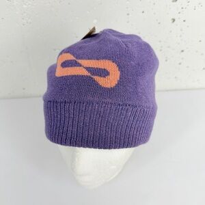 OROS Purple and Pink Knit Beanie Hat New with Tags